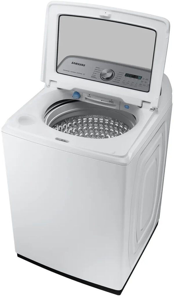 222 Samsung 5.2 cu. ft. High-Efficiency Smart Top Load Washer lavadora washing machine in White