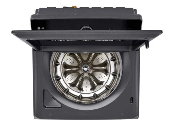 LG 6.3 cu ft SMART Top Load Washer in Matte Black with Impeller eZDispense washer lavadora spin