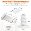 333 Whirlpool Front Load Laundry Stack Kit Space Saving Washer Dryer Laundry Kit In Stock