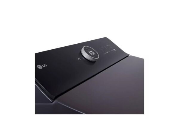 LG 7.3 cu ft Vented SMART Electric Dryer in Matte Black with TurboSteam dryer secadora ropa