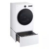 333 LG 27 in. Laundry Pedestal in White with Storage Drawer laundry storage base organizer