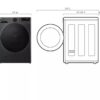 444 LG 4.5 cu ft Ultra Large Capacity Smart Front Load ENERGY STAR Washer with TurboWash 360 AI