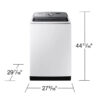 444 Samsung 5.2 cu. ft. High-Efficiency Smart Top Load Washer lavadora washing machine in White