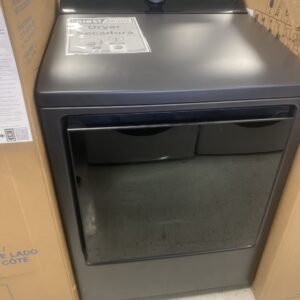 LG 7.3 cu ft Vented SMART Electric Dryer in Matte Black with TurboSteam dryer secadora ropa