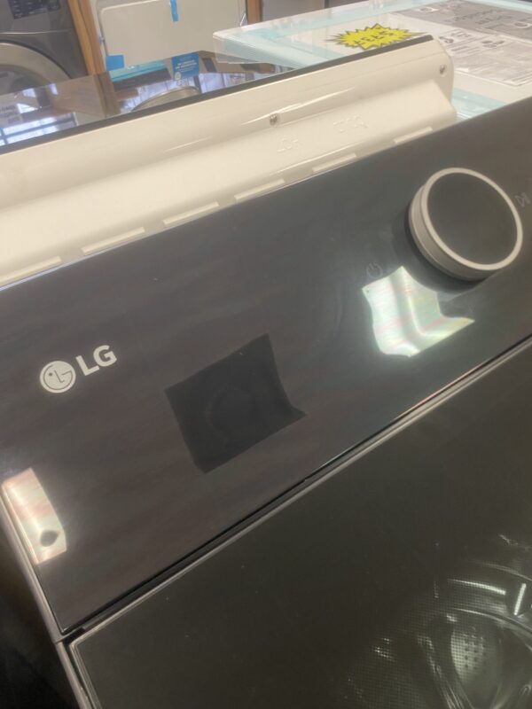 LG 6.3 cu ft SMART Top Load Washer in Matte Black with Impeller eZDispense washer lavadora spin