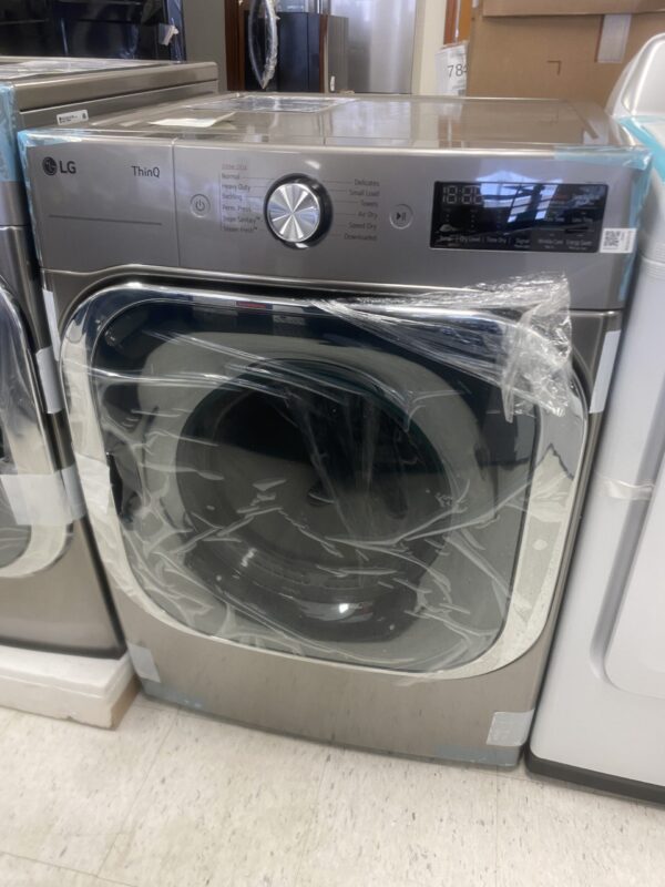 LG 9.0 cu ft Mega Capacity Smart WiFi Front Load Electric Dryer with TurboSteam secadora ropa