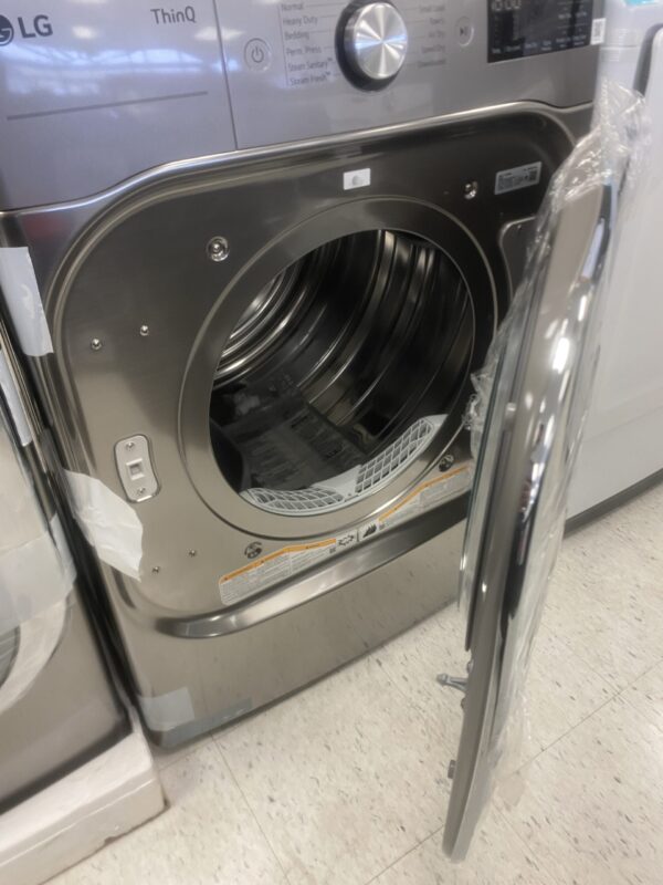 LG 9.0 cu ft Mega Capacity Smart WiFi Front Load Electric Dryer with TurboSteam secadora ropa