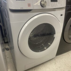 Samsung 4.5 cu. ft. High-Efficiency Front Load Washer washing lavadora spin in White with SelfClean