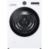 1 LG 5.0 cu. ft. lavadora washer front load clothes smart White steam TurboWash