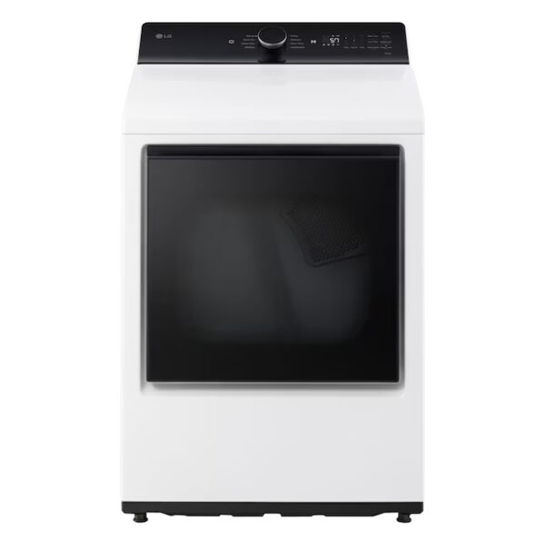 LG 7.3 cu. ft. secadora dryer vented ropa smart Alpine White EasyLoad