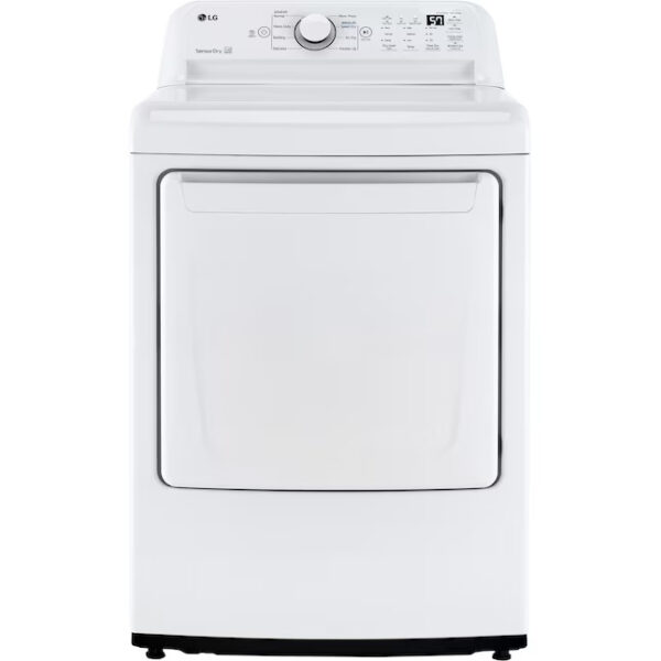 LG 7.3 cu. ft. secadora dryer vented ropa White Sensor Dry laundry