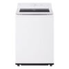1 LG 4.8 cu.ft. lavadora washer top load clothes AI agitator Alpine White