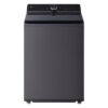 1 LG 5.5 cu. ft. lavadora washer top load smart Matte Black impeller AI
