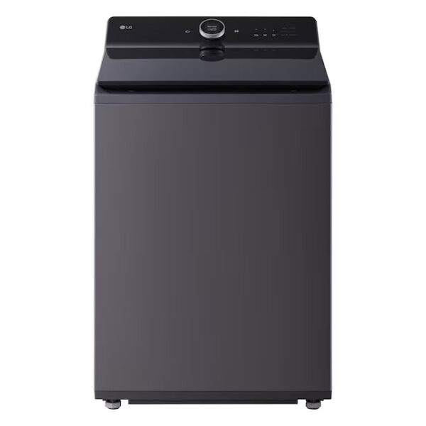 1 LG 5.5 cu. ft. lavadora washer top load smart Matte Black impeller AI