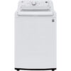 LG 4.5 cu. ft. lavadora washer top load clothes White impeller laundry