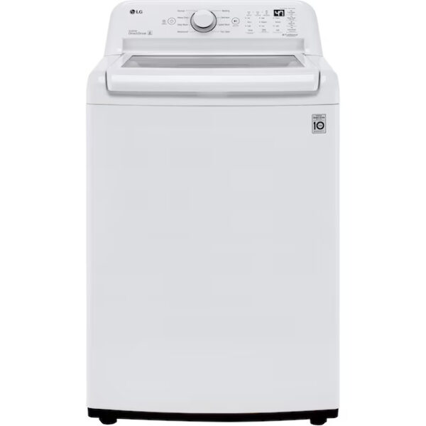 LG 4.5 cu. ft. lavadora washer top load clothes White impeller laundry