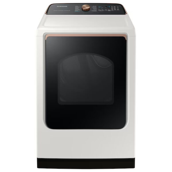 1 Samsung 7.4 cu. ft. Secadora Dryer Vented Ropa Steam Ivory Con Pedestal