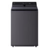 1 LG 5.5 cu. ft. lavadora washer top load clothes smart Matte Black Easy Unload