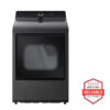 1 LG 7.3 cu. ft. secadora dryer vented ropa smart Matte Black AI Sensor In Stock