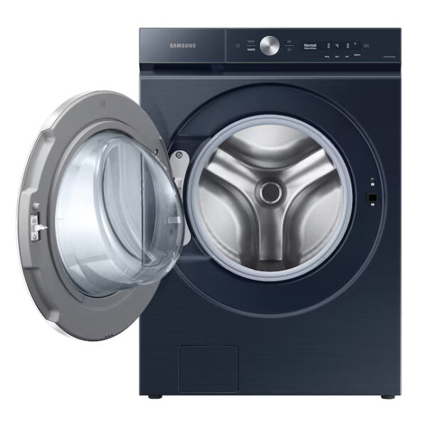 2 Samsung Bespoke 5.3 cu. ft. lavadora washer front load clothes Brushed Navy AI