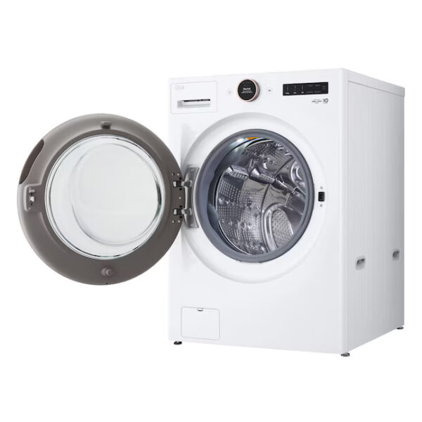 2 LG 5.0 cu. ft. lavadora washer front load clothes smart White steam TurboWash