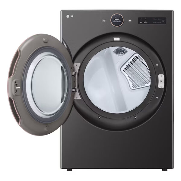 LG 7.4 cu. ft. secadora dryer vented ropa smart stackable Black Steel AI