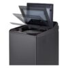 2 LG 5.5 cu. ft. lavadora washer top load clothes smart EasyUnload AI Platinum Black