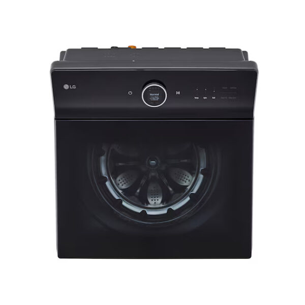 2 LG 5.5 cu. ft. lavadora washer top load smart Matte Black impeller AI
