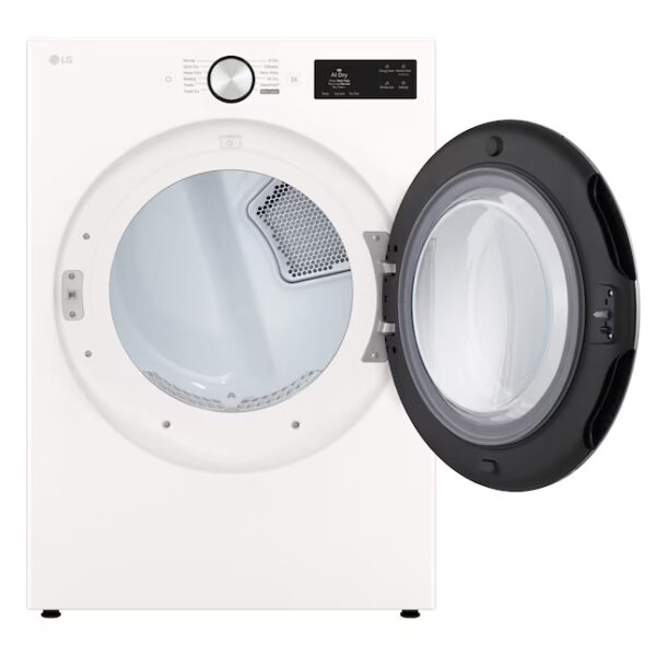2 LG 7.4 cu. ft. secadora dryer vented ropa smart Alpine White TurboSteam LCD