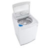 LG 4.5 cu. ft. lavadora washer top load clothes White impeller laundry