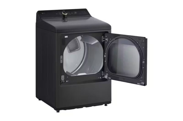 LG 7.3 cu. ft. gas dryer secadora vented ropa smart EasyLoad Platinum Black Sensor