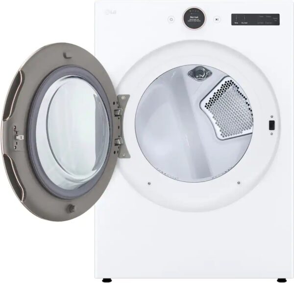Gas dryer 7.4 cu ft white with steam smart system special deal available today