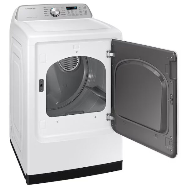 2 Gas Samsung 7.4 cu. ft. Vented Front Load Smart Gas Dryer in White with Sensor Dry