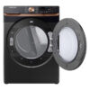 Samsung 7.5 cu. ft. secadora dryer vented ropa smart Brushed Black con pedestal In Stock