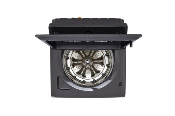 3 LG 5.5 cu. ft. lavadora washer top load clothes smart EasyUnload AI Platinum Black