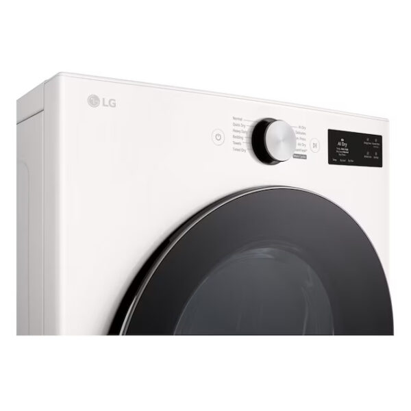 3 LG 7.4 cu. ft. secadora dryer vented ropa smart Alpine White TurboSteam LCD
