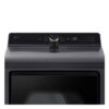LG 7.3 cu. ft. gas dryer secadora vented ropa smart EasyLoad Platinum Black Sensor