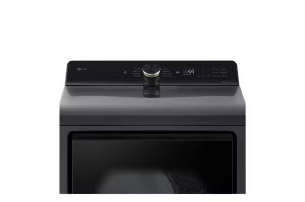 LG 7.3 cu. ft. gas dryer secadora vented ropa smart EasyLoad Platinum Black Sensor