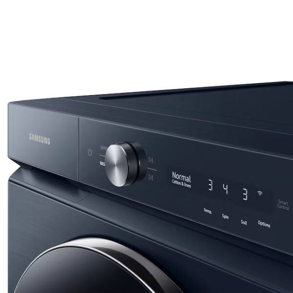 4 Samsung Bespoke 5.3 cu. ft. lavadora washer front load clothes Brushed Navy AI