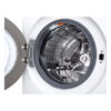 4 LG 5.0 cu. ft. lavadora washer front load clothes smart White steam TurboWash