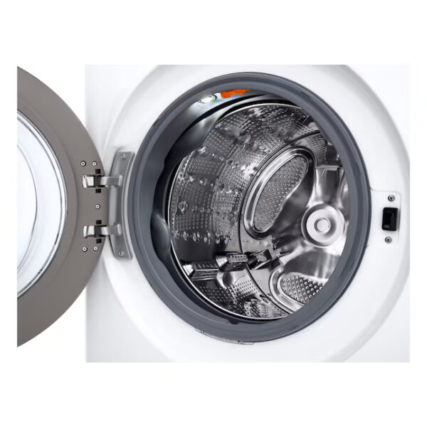 4 LG 5.0 cu. ft. lavadora washer front load clothes smart White steam TurboWash