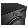 LG 7.4 cu. ft. secadora dryer vented ropa smart stackable Black Steel AI