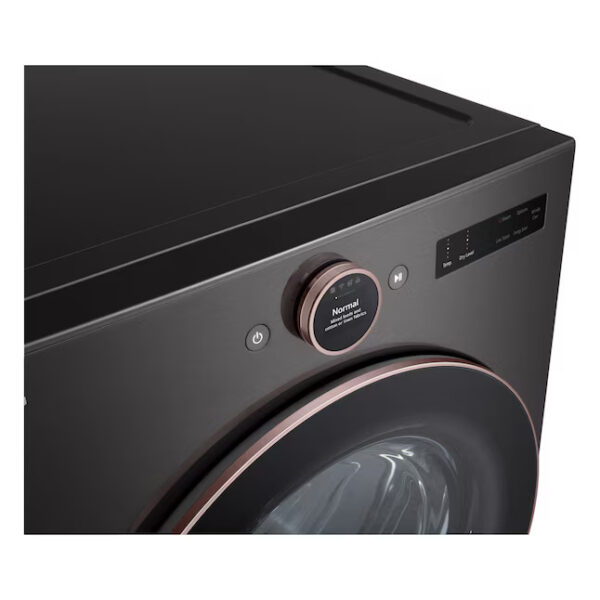 LG 7.4 cu. ft. secadora dryer vented ropa smart stackable Black Steel AI