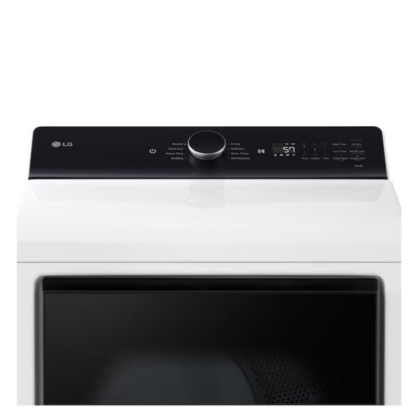 LG 7.3 cu. ft. secadora dryer vented ropa smart Alpine White EasyLoad