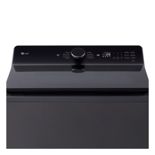 4 LG 5.5 cu. ft. lavadora washer top load clothes smart Matte Black Easy Unload