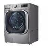 LG 5.2 cu. ft. lavadora washer front load laundry machine steam Graphite Steel In Stock