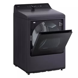 4 LG 7.3 cu ft Vented SMART dryer secadora eléctrica Matte Black EasyLoad Door Sensor Dry