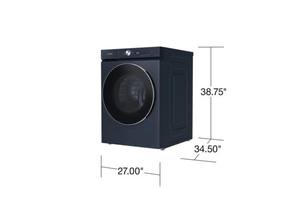 5 Samsung Bespoke 5.3 cu. ft. lavadora washer front load clothes Brushed Navy AI