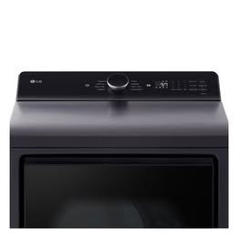 6 LG 7.3 cu ft Vented SMART dryer secadora eléctrica Matte Black EasyLoad Door Sensor Dry
