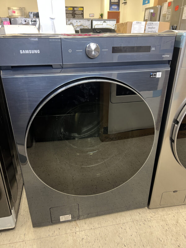 IMG_7885 Samsung Bespoke 5.3 cu. ft. lavadora washer front load clothes Brushed Navy AI
